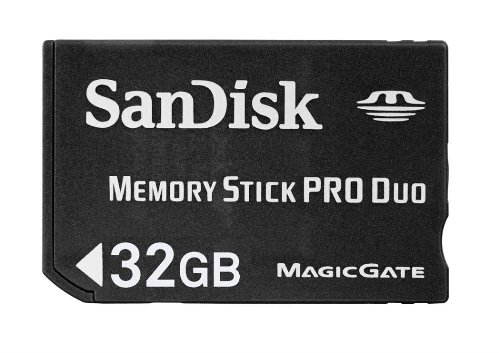 SDMSPD-032G-B35 SanDisk Memory Stick PRO Duo 32GB Class 2 Flash Memory Card