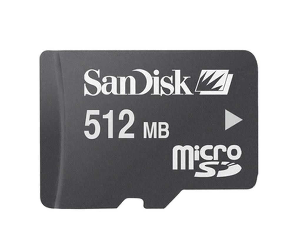 SDSDQ-512 SanDisk 512MB microSD Flash Memory Card