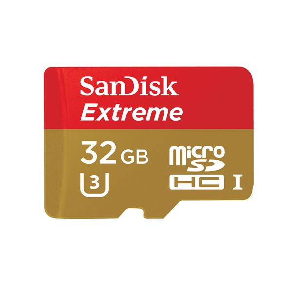 SDSDQX032GA46A SanDisk Extreme Plus 32GB Class 10 microSDHC UHS-I Flash Memory Card