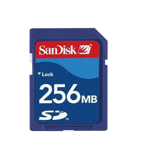 SDSDS-256 SanDisk 256MB Shoot & Store SecureDigital Memory Card