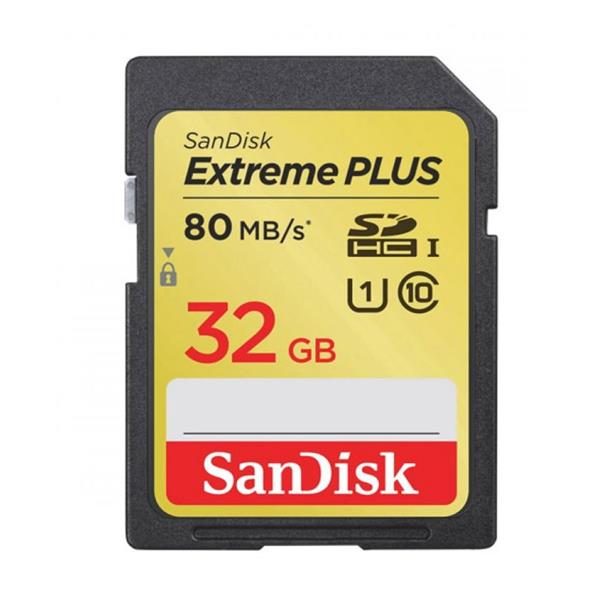 SDSDXS032GA46 SanDisk Extreme 32GB Class 10 SDHC UHS-I Flash Memory Card