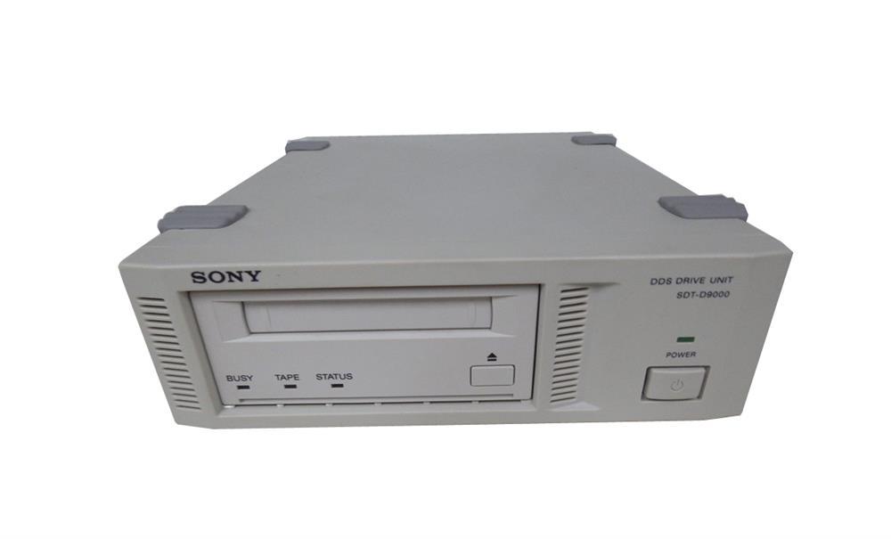 SDT-D9000-ME Sony 12GB(Native) / 24GB(Compressed) DDS-3 DAT Narrow SCSI 50-Pin SE External Tape Drive