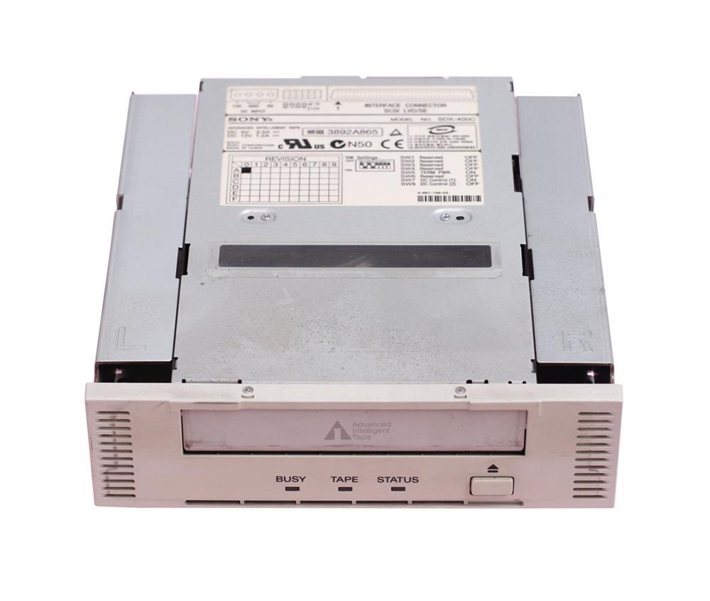 SDX-400C/TB Sony 35GB(Native) / 91GB(Compressed) AIT-1 SCSI 68-Pin LVD/SE Internal Tape Drive