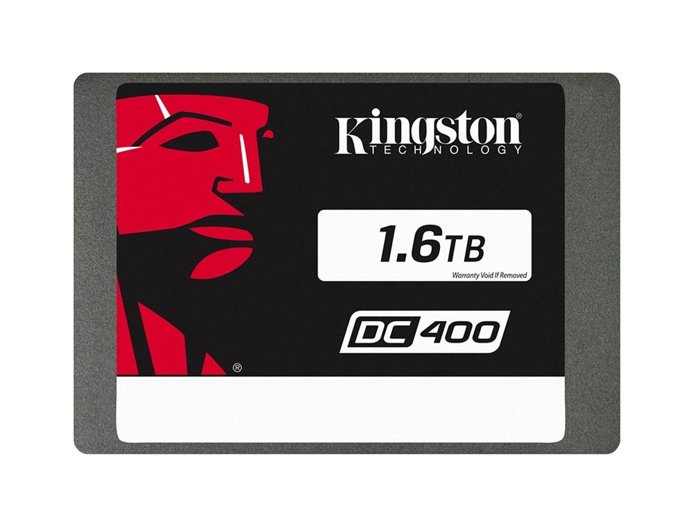 SEDC400S37/1600G Kingston SSDNow DC400 Series 1.6TB MLC SATA 6Gbps 2.5-inch Internal Solid State Drive (SSD)