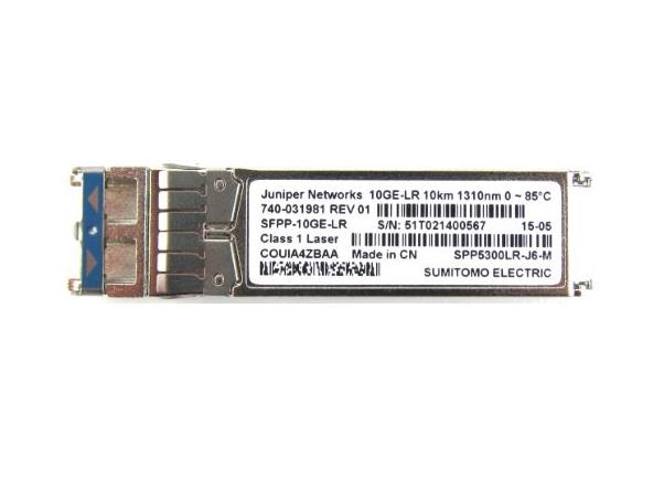 SFPP-10GE-LR-B Juniper 10.3Gbps 10GBase-LR Single-mode Fiber 10km 1310nm Duplex LC Connector SFP+ Transceiver Module with DOM (Refurbished)