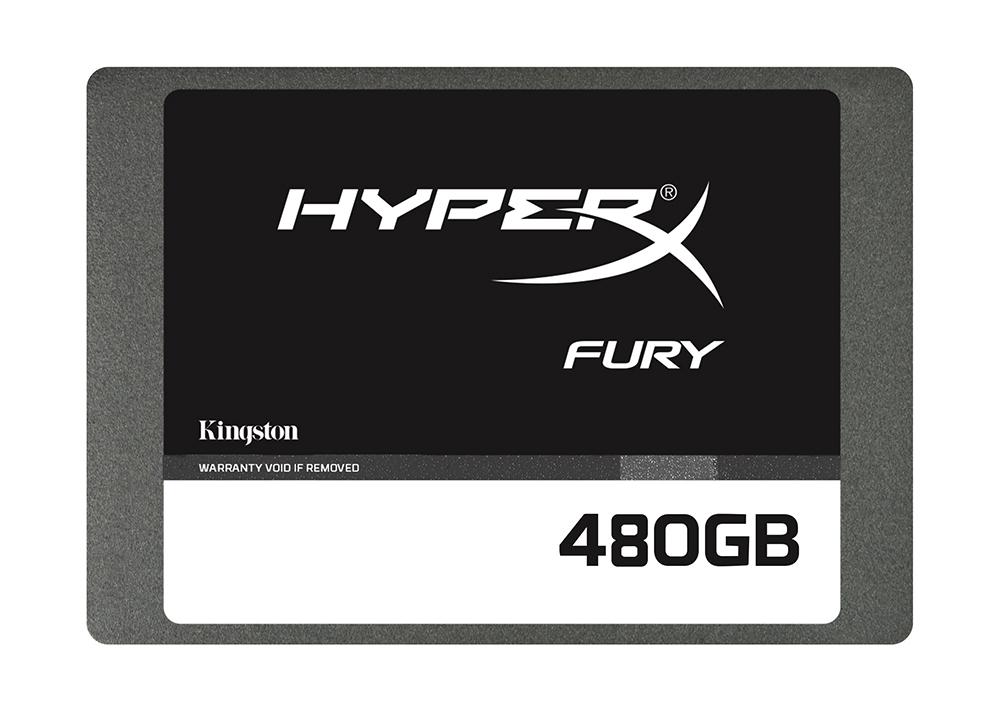 SHFS37A/480G Kingston HyperX FURY Series 480GB MLC SATA 6Gbps 2.5-inch Internal Solid State Drive (SSD)