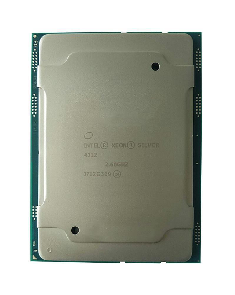 SILVER4112 Intel Xeon Silver Quad Core 2.60GHz 9.60GT/s UPI 8.25MB L3 Cache Socket LGA3647 Processor