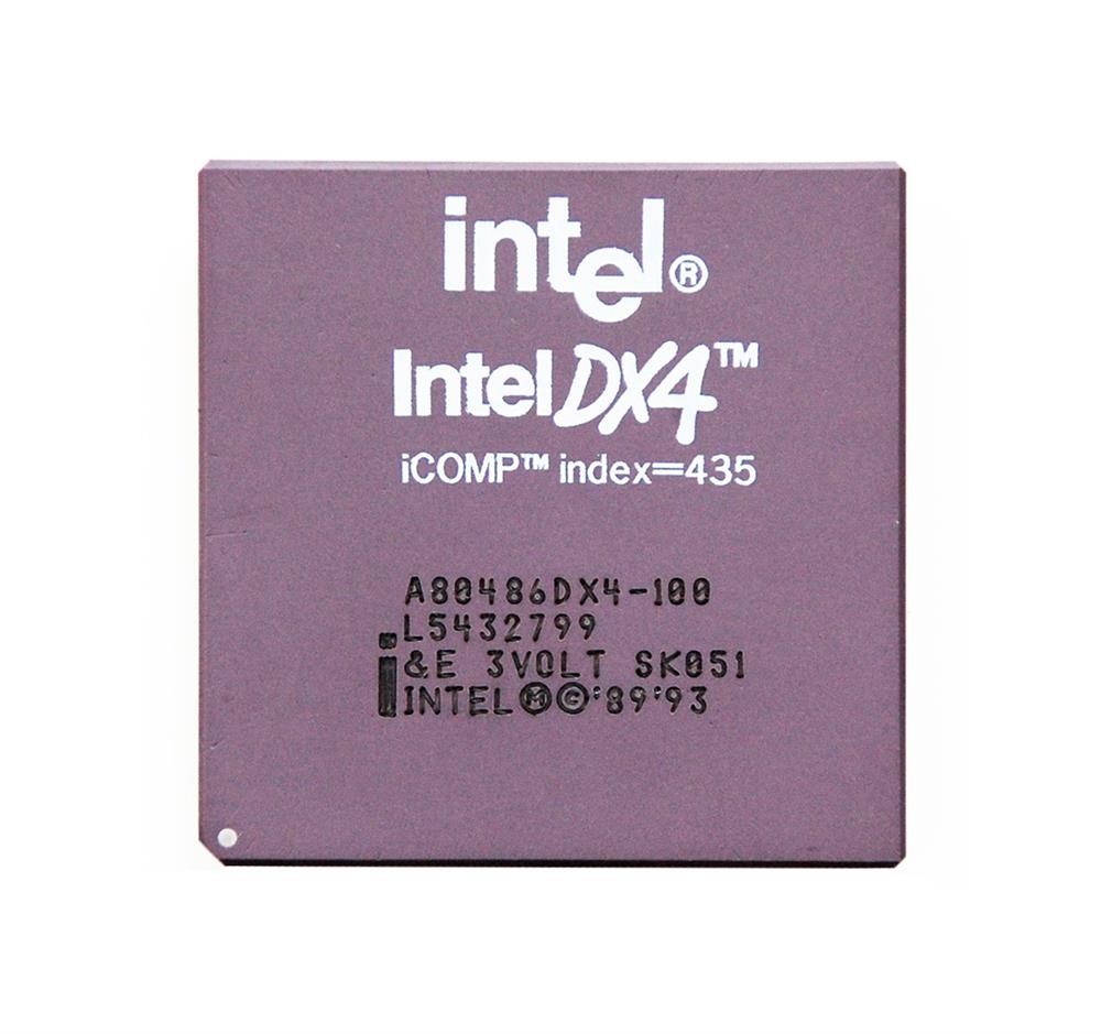 SK051 Intel Dx4 Processor A80486dx4100