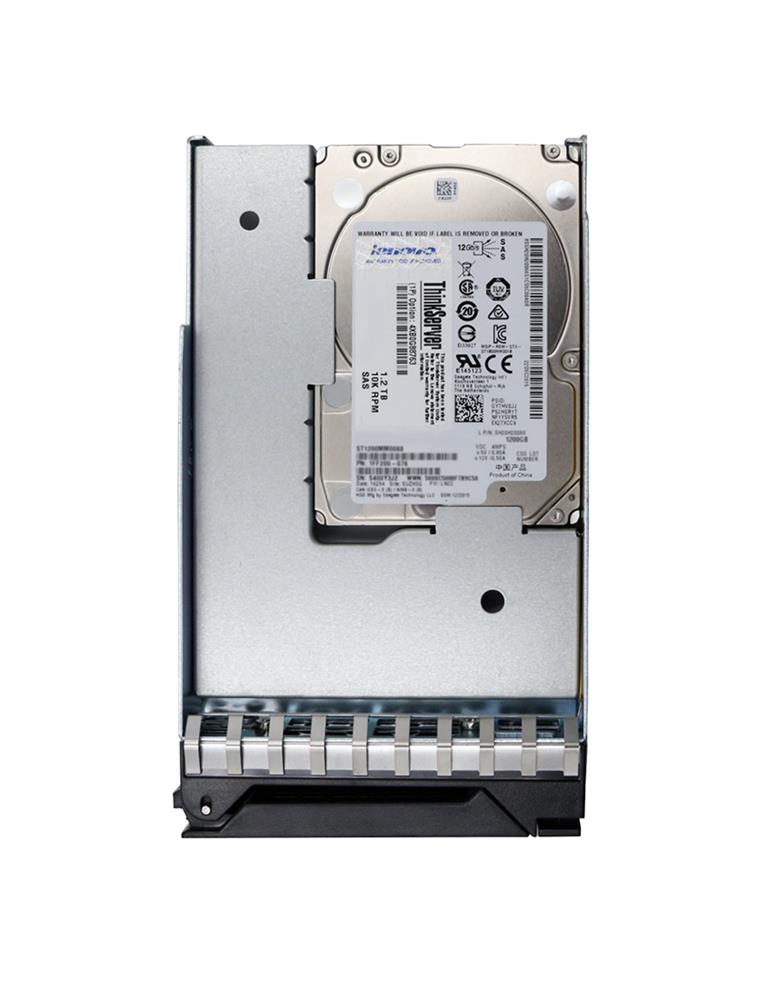 SL10A28601 Lenovo 1.2TB 10000RPM SAS 12Gbps Hot Swap 128MB Cache 2.5-inch Internal Hard Drive with 3.5-inch Tray