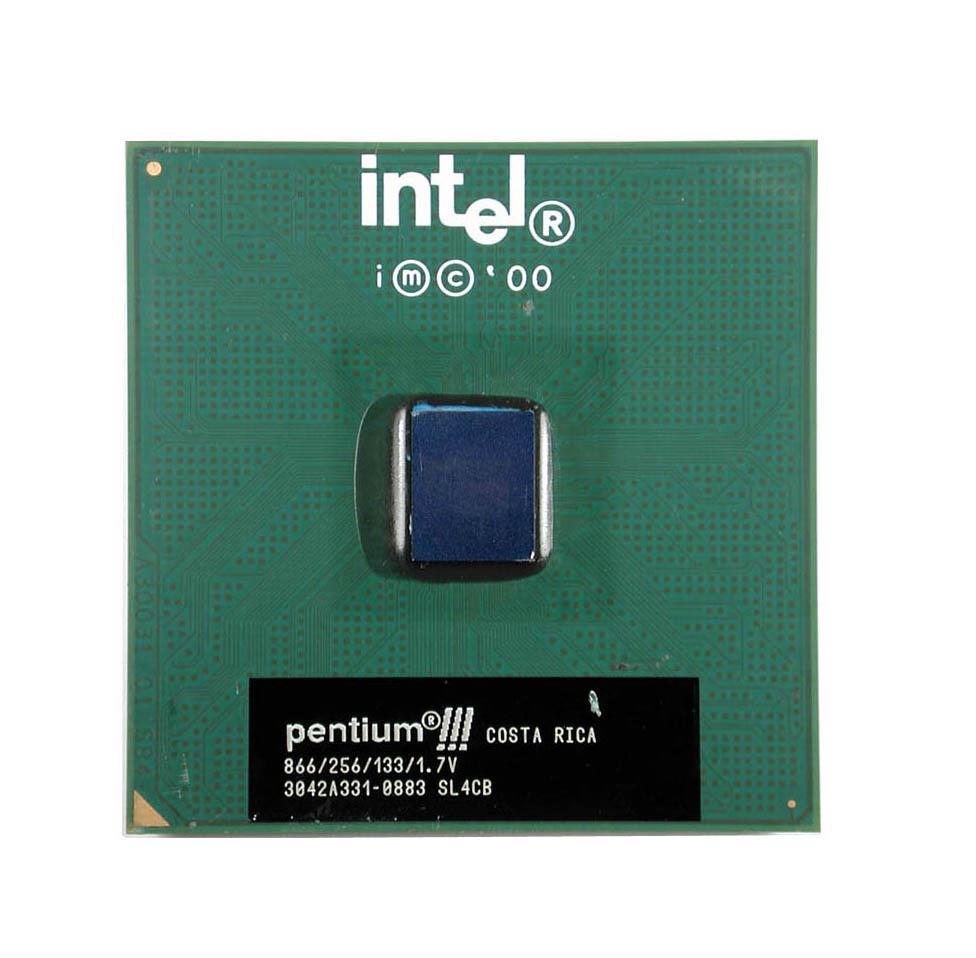 SL4CB Intel Pentium III 866MHz 133MHz FSB 256KB L2 Cache Socket PPGA370 Processor