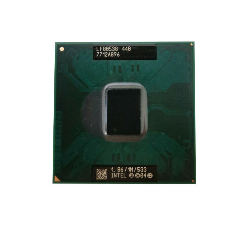 SL6KW Intel Celeron M 440 1.86GHz 533MHz FSB 1MB L2 Cache Socket PGA478 Mobile Processor