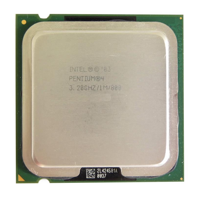 SL7B8 Intel Pentium 4 540 3.20GHz 800MHz FSB 1MB L2 Cache Socket 478 Processor with HT Technology