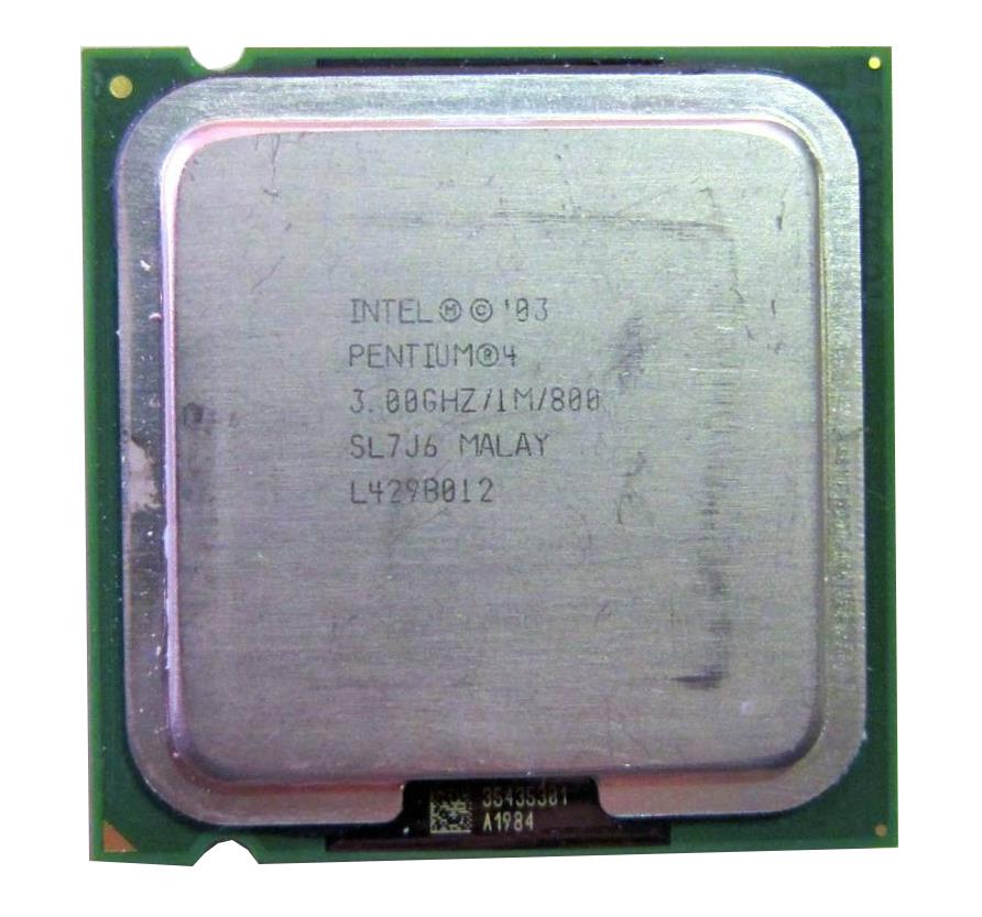 SL7J6 Intel Pentium 4 530 3.00GHz 800MHz FSB 1MB L2 Cache Socket 775 Processor