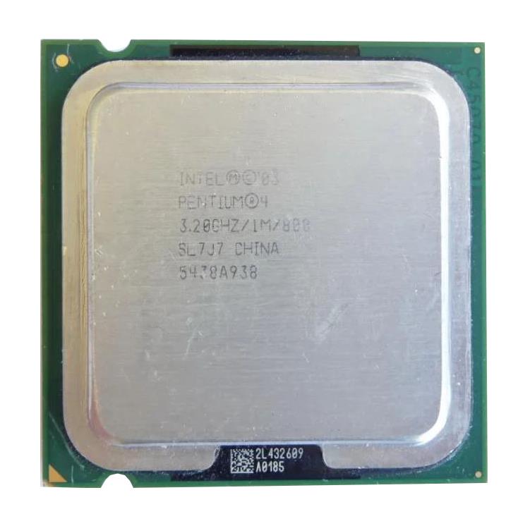 SL7J7 Intel Pentium 4 541 3.20GHz 800MHz FSB 1MB L2 Cache Socket PLGA775 Processor Supporting HT Technology