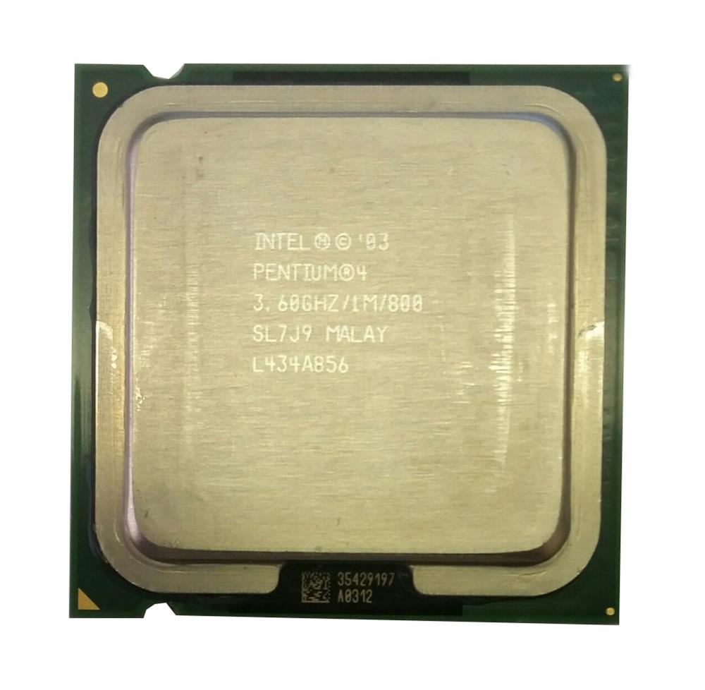 SL7J9 Intel Pentium 4 560/560J 3.60GHz 800MHz FSB 1MB L2 Cache Socket PLGA775 Processor
