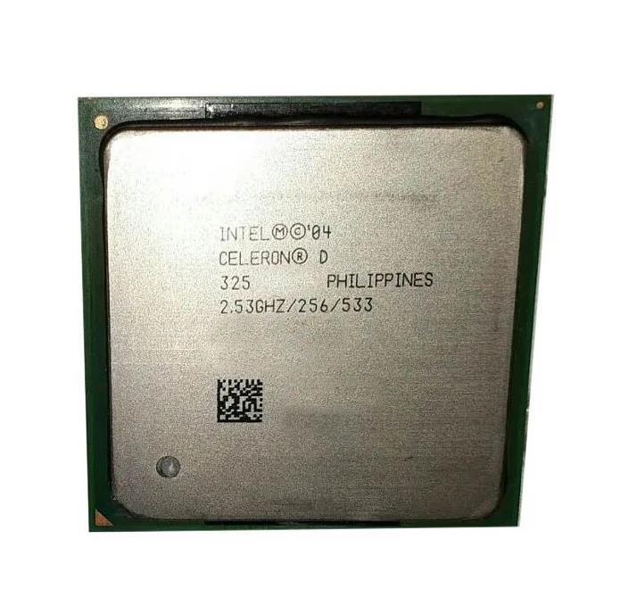 SL7ND Intel Celeron D 325 2.53GHz 533MHz FSB 256KB L2 Cache Socket PPGA478 Desktop Processor