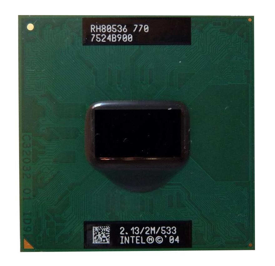 SL7SP Intel Pentium M 770 2.13GHz 533MHz FSB 2MB L2 Cache Socket 479 Mobile Processor