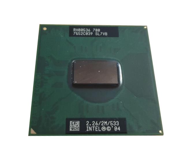 SL7VB Intel Pentium M 780 2.26GHz 533MHz FSB 2MB L2 Cache Socket 478 Mobile Processor
