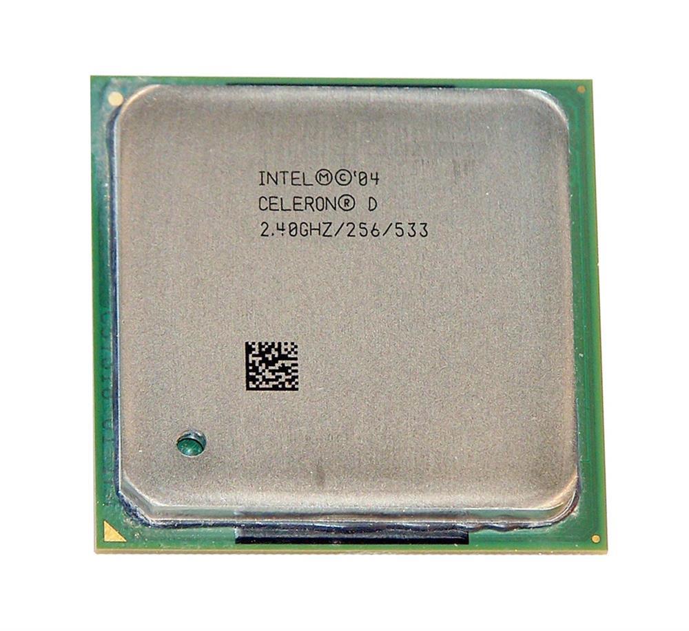 SL7VQ Intel Celeron D 320 2.40GHz 533MHz FSB 256KB L2 Cache Socket PPGA478 Desktop Processor