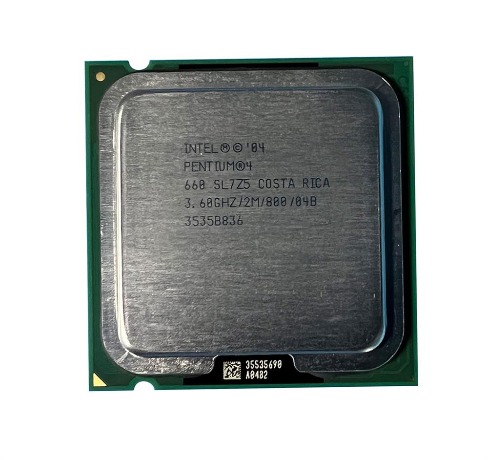 SL7Z5 Intel Pentium 4 660 3.60GHz 800MHz FSB 2MB L2 Cache Socket 775 Processor