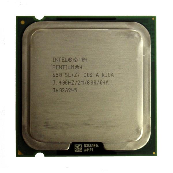 SL7Z7 Intel Pentium 4 650 3.40GHz 800MHz FSB 2MB L2 Cache Socket 775 Processor