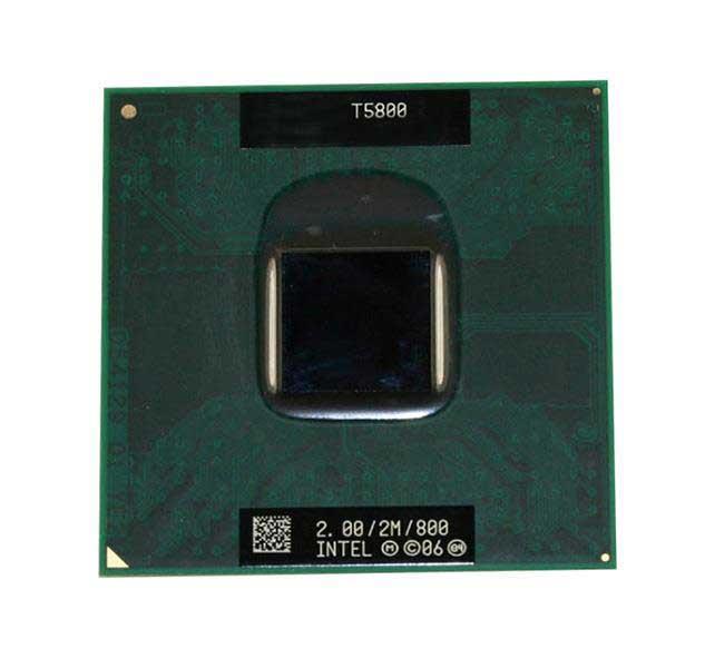 SL8BE Intel Core 2 Duo T5800 2.00GHz 800MHz FSB 2MB L2 Cache Socket PGA478 Mobile Processor