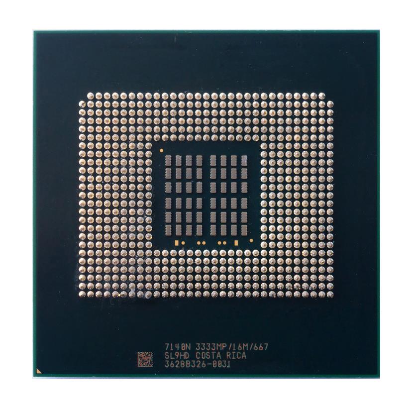 SL9HD-02 Intel Xeon 7140N Dual Core 3.33GHz 667MHz FSB 16MB L2 Cache Socket PPGA604 Processor