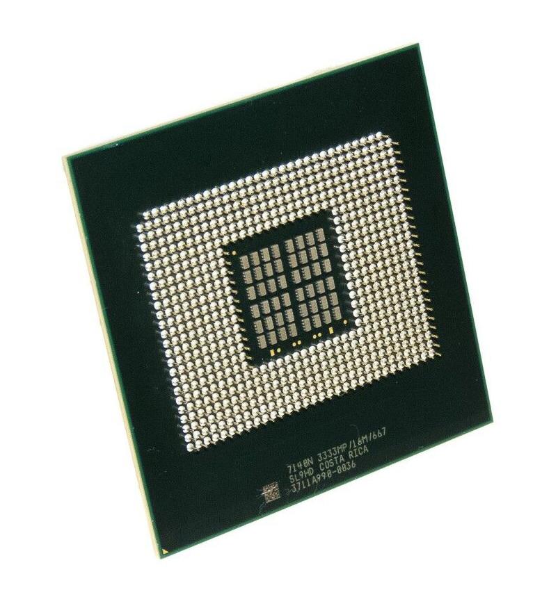 SL9HD Intel Xeon 7140N Dual-Core 3.33GHz 667MHz FSB 16MB L2 Cache Socket PPGA604 Processor