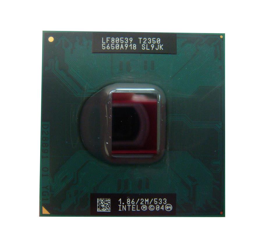 SL9JK Intel Core Duo T2350 Dual-Core 1.86GHz 533MHz FSB 2MB L2 Cache Socket PGA478 Mobile Processor