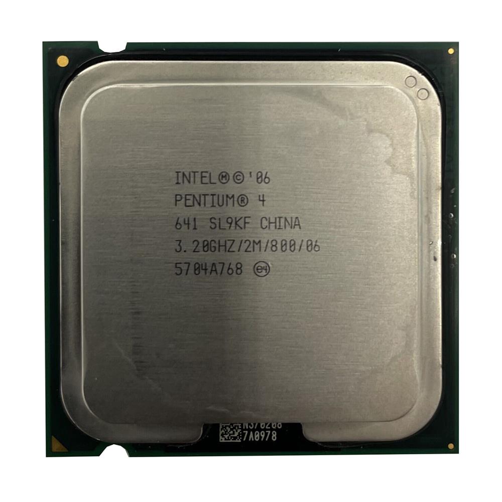 SL9KF Intel Pentium 4 641 3.20GHz 800MHz FSB 2MB L2 Cache Socket 775 Processor with HT Technology