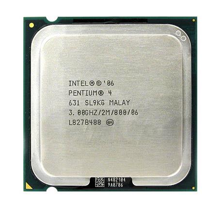 SL9KG Intel Pentium 4 631 3.00GHz 800MHz FSB 2MB L2 Cache Socket LGA775 Desktop Processor