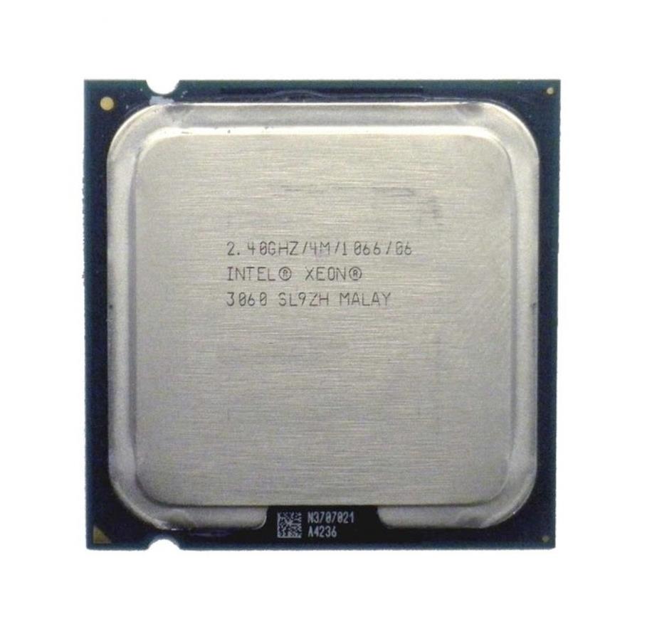 SL9ZH-06 Intel Xeon 3060 Dual Core 2.40GHz 1066MHz FSB 4MB L2 Cache Socket PLGA775 Processor