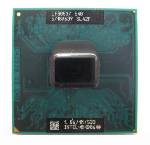 SLA2F Intel Celeron M 540 1.86GHz 533MHz FSB 1MB L2 Cache Socket PGA478 Mobile Processor