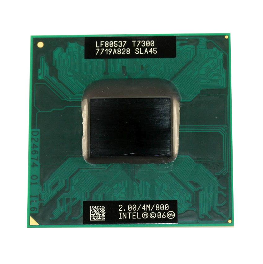 SLA45 Intel Core 2 Duo T7300 2.00GHz 800MHz FSB 4MB L2 Cache Socket PGA478 Mobile Processor