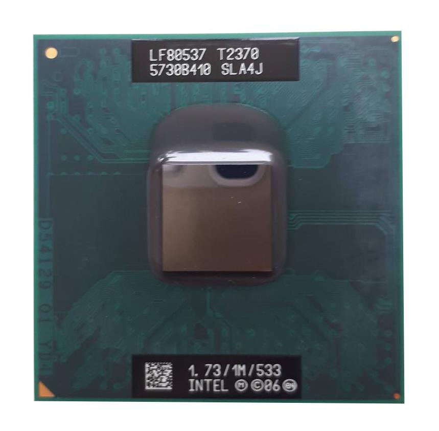 SLA4J Intel Pentium T2370 Dual-Core 1.73GHz 533MHz FSB 1MB L2 Cache Socket PPGA478 Processor