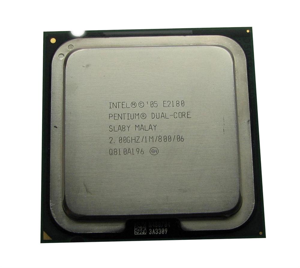SLA8Y Intel Pentium E2180 Dual-Core 2.00GHz 800MHz FSB 1MB L2 Cache Socket LGA775 Desktop Processor