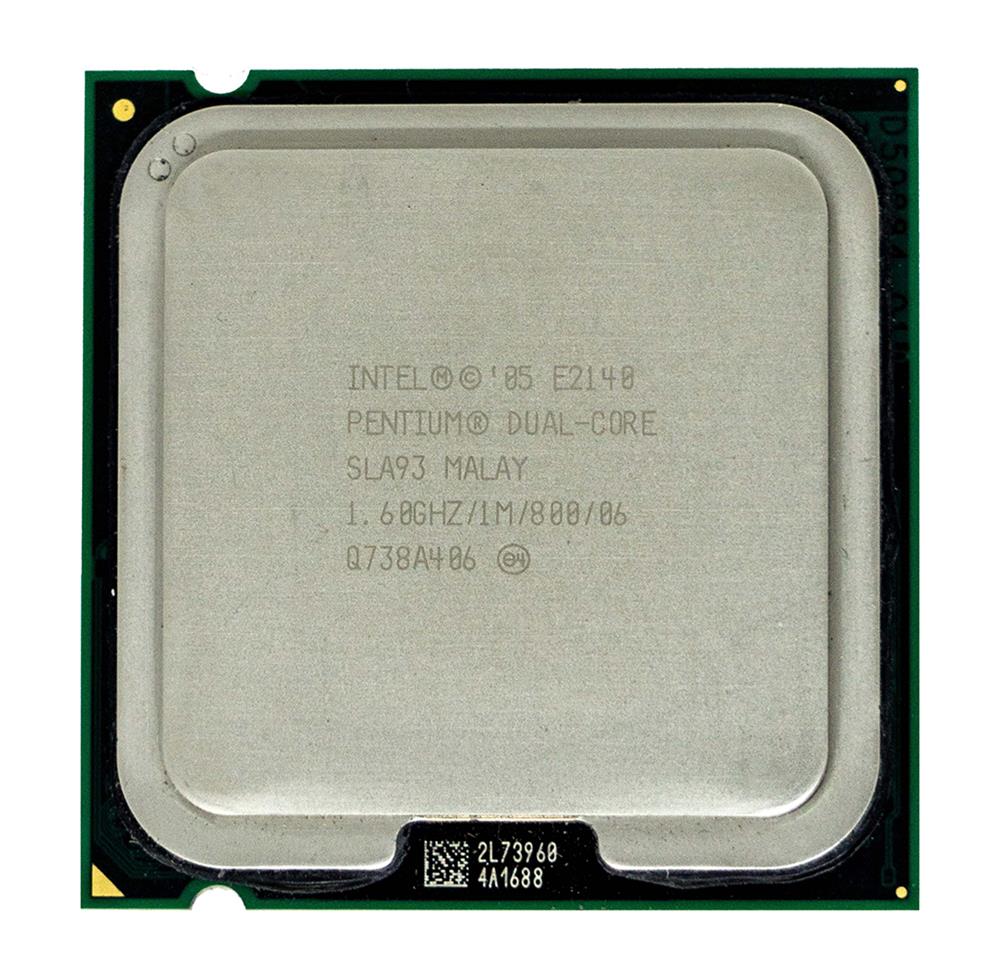 SLA93 Intel Pentium E2140 Dual-Core 1.60GHz 800MHz FSB 1MB L2 Cache Socket LGA775 Desktop Processor