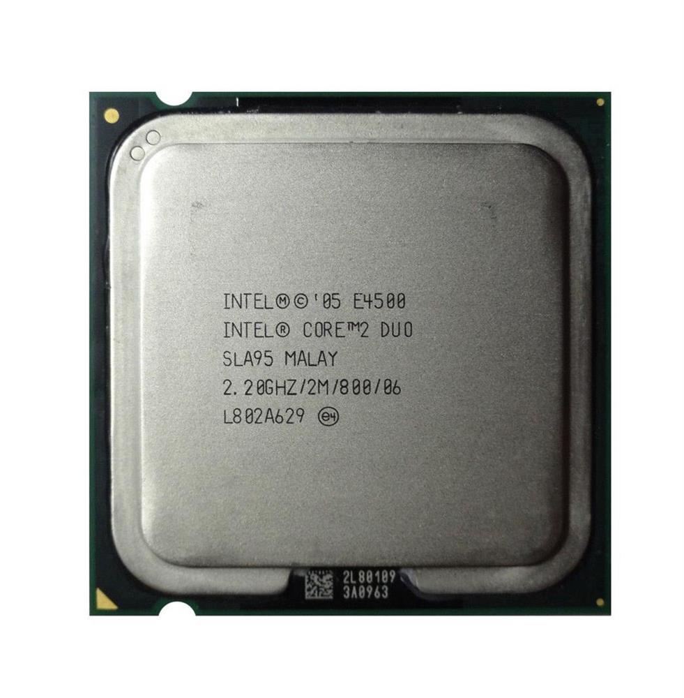 SLA95 Intel Core 2 Duo E4500 2.20GHz 800MHz FSB 2MB L2 Cache Socket LGA775 Desktop Processor