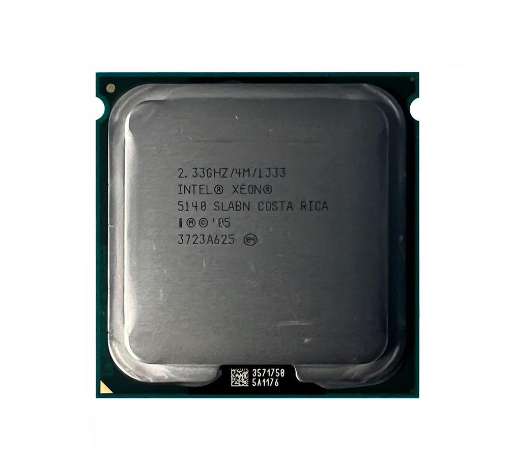 SLABN Intel Xeon 5140 Dual-Core 2.33GHz 1333MHz FSB 4MB L2 Cache Socket LGA771 Processor