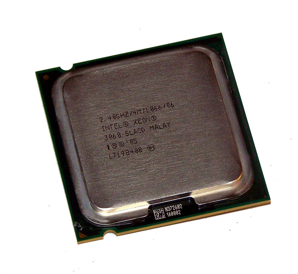 SLACD Intel Xeon 3060 Dual-Core 2.40GHz 1066MHz FSB 4MB L2 Cache Socket PLGA775 Processor