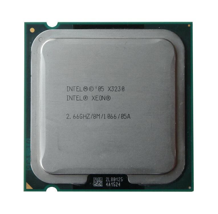 SLACS Intel Xeon X3230 Quad-Core 2.66GHz 1066MHz FSB 8MB L2 Cache Socket LGA775 Processor