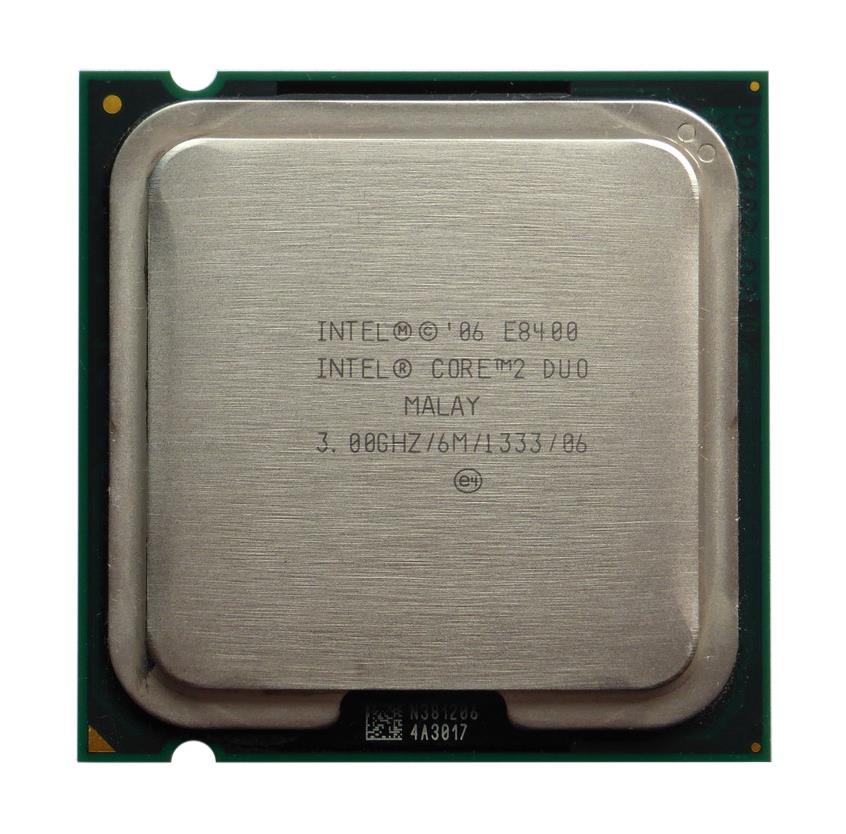 SLAPL-N Intel Core 2 Duo E8400 3.00GHz 1333MHz FSB 6MB L2 Cache Socket LGA775 Desktop Processor