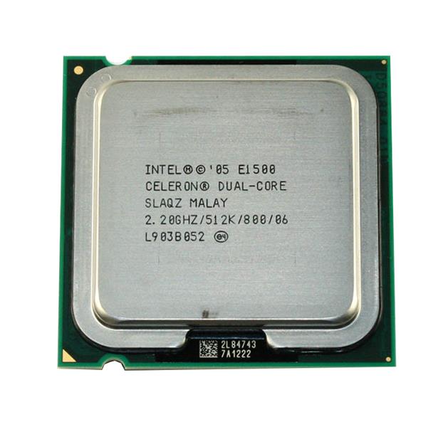 SLAQZ4 Intel Celeron E1500 Dual Core 2.20GHz 800MHz FSB 512KB L2 Cache Socket LGA775 Desktop Processor