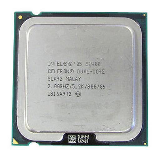 SLAR2 Intel Celeron E1400 Dual-Core 2.00GHz 800MHz FSB 512KB L2 Cache Socket LGA775 Desktop Processor