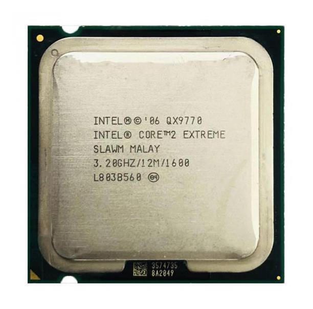 SLAWM Intel Core 2 Extreme QX9770 Quad Core 3.20GHz 1600MHz FSB 12MB L2 Cache Socket LGA775 Desktop Processor