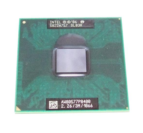 SLB3R HP 2.26GHz 1066MHz FSB 3MB L2 Cache Intel Core 2 Duo P8400 Dual-Core Socket BGA479 Mobile Processor Upgrade