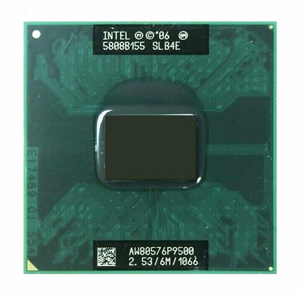 SLB4E Intel Core 2 Duo P9500 2.53GHz 1066MHz FSB 6MB L2 Cache Socket PGA478 Mobile Processor