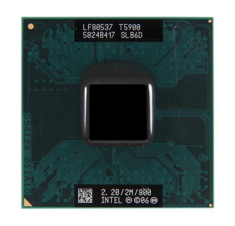 SLB6D Intel Core 2 Duo T5900 2.20GHz 800MHz FSB 2MB L2 Cache Socket PGA478 Mobile Processor