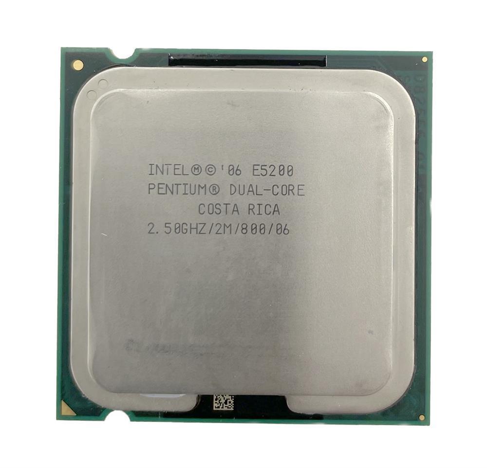 SLB9N Intel Pentium E5200 Dual-Core 2.50GHz 800MHz FSB 3MB L3 Cache Socket LGA 775 Processor