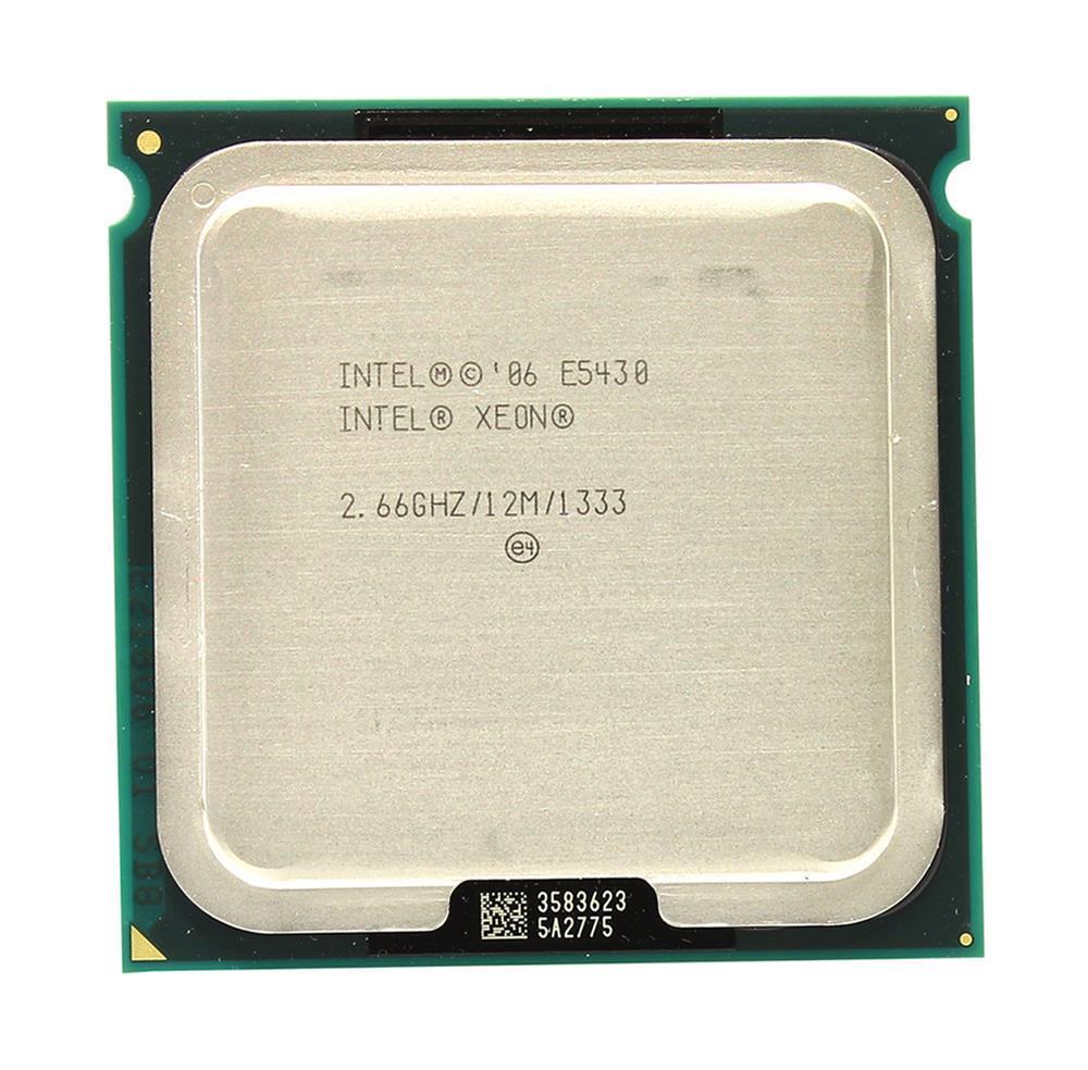 SLBBK Intel Xeon E5430 Quad-Core 2.66GHz 1333MHz FSB 12MB L2 Cache Socket LGA771 Processor